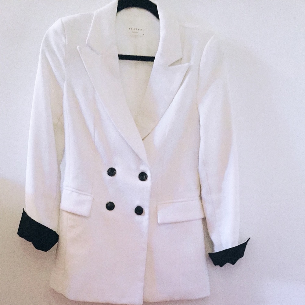 White blazer